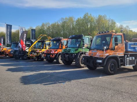 Dinitrol Rostschutz auf den Unimog Servicetagen